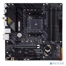 Материнская плата ASUS TUF GAMING B550M-PLUS WI-FI II, AM4, AMD B550, 4xDDR4, 4xSATA, 2xM.2, 1xPCIe 4.0 x16, 1xPCIe 3.0 x4, 1xPCIe x1, 1xDP, 1xHDMI, 1x 2.5Gb LAN, 1xUSB-C 3.2 Gen 2, 4xUSB-A 3.2 Gen 1, 2xUSB-A 2.0, 5x3.5 мм, TOSLINK, 7.1, mATX
