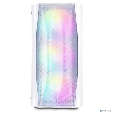 Компьютерный корпус 1STPLAYER FIREBASE X3-M белый, mATX, TG, 4x120мм LED fans inc.