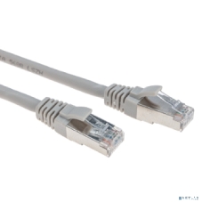 Патч-корд S/FTP Rexant cat. 6A (10G), RJ45-RJ45, неэкранированный, 28AWG, LSZH, серый, 3 м