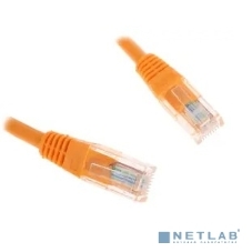 Патч-корд UTP Cablexpert cat.5e, 0.25м, литой, многожильный, оранжевый