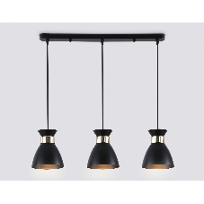 Светильник Ambrella light TR8469/3 BK/FGD черный/золото E27/3 max 60W 550*135*1000