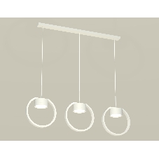 Светильник Ambrella light XB9106100/3 SWH белый песок GX53 (C9106, N8112)