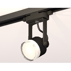 Светильник Ambrella light XT6602083 PBK/FR/CL черный полированный/белый матовый/прозрачный MR16 GU10 (C6602, N6241)