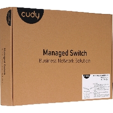 Коммутатор Cudy GS5024PS4, 24×1 Гбит/с, 4×10 Гбит/с SFP+