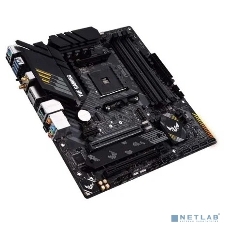 Материнская плата ASUS TUF GAMING B550M-PLUS WI-FI II, AM4, AMD B550, 4xDDR4, 4xSATA, 2xM.2, 1xPCIe 4.0 x16, 1xPCIe 3.0 x4, 1xPCIe x1, 1xDP, 1xHDMI, 1x 2.5Gb LAN, 1xUSB-C 3.2 Gen 2, 4xUSB-A 3.2 Gen 1, 2xUSB-A 2.0, 5x3.5 мм, TOSLINK, 7.1, mATX