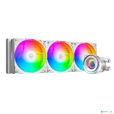 Система жидкостного охлаждения ID-Cooling FX360 Inf ARGb белый 120мм алюминий+медь 2000rpm 27.2db 4-pin 350W