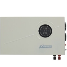 Источник бесперебойного питания ИБП POWERMAN Smart 500 HYBRID, линейно-интерактивный, 500ВА/300Вт, 165-265В, 2 евророзетки, внешняя свинцово-кислотная (AGM, GEL, FB) или LiFePO4 батарея на 12В емкостью от 33Ач (не входит в комплект поставки), ток заряда до 8А, ЖК-дисплей, навесной, 310мм х 270мм х 85мм, 5.3кг.