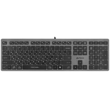 Клавиатура проводная A4Tech Fstyler FX50, USB, серый