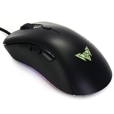 Мышь проводная Crown CMGM-904 черный, 7000 dpi, USB, кнопки - 7