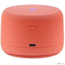 Умная колонка Яндекс Станция Лайт 2, 6Вт, компактная, 1 динамик, Matter, Wi-Fi, Bluetooth 5.0, Алиса, коралловый