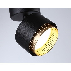 Светильник Ambrella light TN71282 BK/GD черный/золото GX53 max 12W D95*137