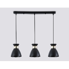 Светильник Ambrella light TR8469/3 BK/FGD черный/золото E27/3 max 60W 550*135*1000