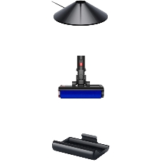 Пылесос вертикальный Dyson Pencil Wash оранжевый, питание от аккумулятора, 50 Вт, уборка влажная, пылесборник 0.34 л