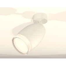 Комплект поворотного светильника Ambrella light XM1122005 SWH/FR/CL белый песок/белый матовый/прозрачный MR16 GU5.3 (A2202, C1122, N7160)
