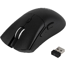 Мышь беспроводная Оклик 980GMW черный оптическая 26000dpi беспров. BT/Radio USB для ноутбука 6but