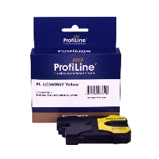 Картридж струйный ProfiLine PL-LC39/985Y для принтеров Brother DCP-J125/DCP-J315W/DCP-J515W/MFC-J220/MFC-J265W/MFC-J410/MFC-J415W с чернилами Yellow