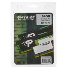 Оперативная память Patriot Signature Line, DDR5, 64GB (2x32GB), 5600 MHz, CL46