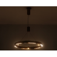 Подвесной светодиодный светильник Ambrella light FL5846/1+3 GD золото 40W 3000K/4200K/6400K D600*1200 (без ПДУ)