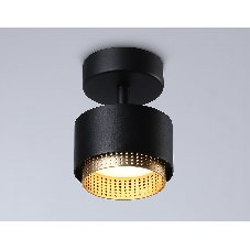 Светильник Ambrella light TN71282 BK/GD черный/золото GX53 max 12W D95*137