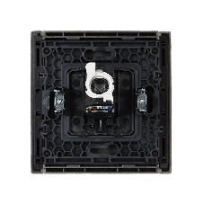 Розетка компьютерная RJ45 кат.5E IEK FORTE&PIANO FP532 сталь