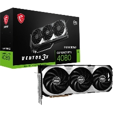 Видеокарта MSI PCI-E 4.0 RTX 4080 16GB VENTUS 3X OC
