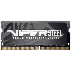Оперативная память Patriot Viper Steel, DDR4, 8GB (1x8GB), 3200MHz, CL22, с радиатором, черный, SO-DIMM