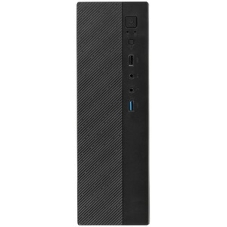 Компьютерный корпус Desktop ExeGate MI-301U-200 (mATX/mini-ITX, 1U-F200S 4см, 1хUSB+1хUSB 3.0, аудио, черный)