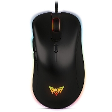 Мышь проводная Crown CMGM-904 черный, 7000 dpi, USB, кнопки - 7