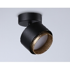 Светильник Ambrella light TN71282 BK/GD черный/золото GX53 max 12W D95*137