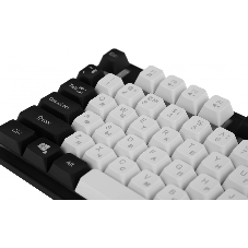Клавиатура проводная Defender Dark Knight R GK-077, USB, черный/белый