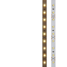 Лента светодиодная открытая, 8 мм, IP23, SMD 2835, 60 LED/m, 12 V, цвет свечения теплый белый