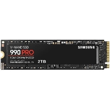 Накопитель SSD Samsung 990 PRO, 2Tb, PCIe 4.0 x4, M.2 2280, NVMe, R/W 7450/6900