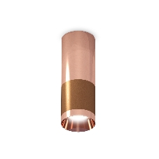 Светильник Ambrella Light XS6304090 SCF/PPG кофе песок/золото розовое полированное MR16 GU5.3 (C6304, C6326, A2010, N6135)
