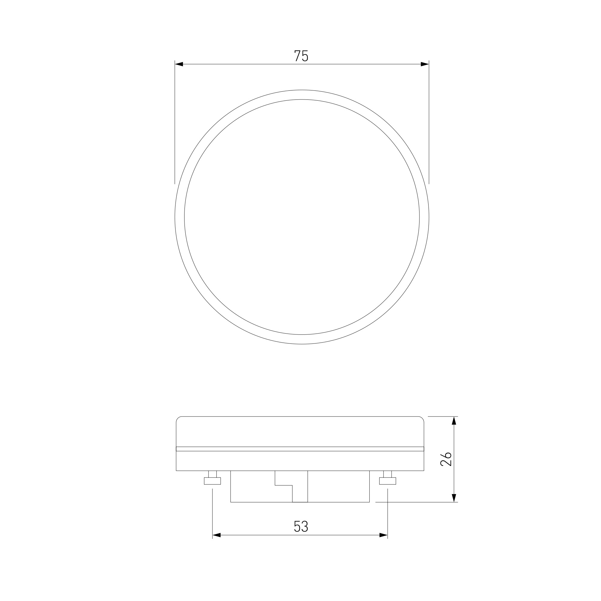 Светодиодная лампа Elektrostandard BLGX5304 GX53 LED PC 8W 6500K a049829