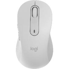 Мышь беспроводная Logitech Signature M650 L белый, 4000 dpi, радиоканал, Bluetooth, USB, кнопки - 5