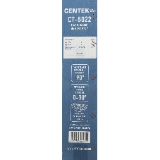 Вентилятор Centek CT-5022 чёрный, напольный, 55 Вт, 3 скорости, 43 см