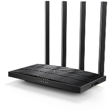 Роутер беспроводной TP-Link Archer C6U AC1200 10/100/1000BASE-TX/4G ready черный