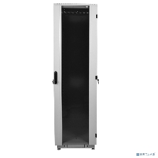 Шкаф телеком. напольный 42U (600x800) дверь стекло (ШТК-М-42.6.8-1ААА) (3 коробки)