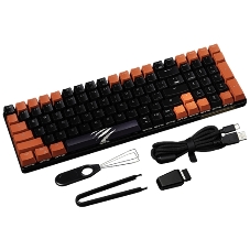 Клавиатура Mad Catz S.T.R.I.K.E. 11 гибридная, Bluetooth, радиоканал, чёрный