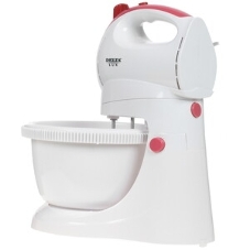 Миксер Delta LUX DL-5071C белый/розовым