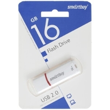 Флешка USB Smartbuy Crown Blue (SB16GbCRW-Bl), 16Gb, USB 3.0, R/W 75/30, синий