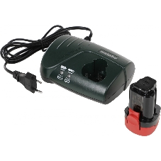 Дрель-шуруповерт Metabo PowerMaxx SB, 10,8 В, 2 Ач, 34 Нм, щеточный, ударный