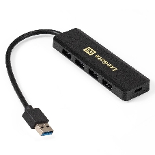 USB-концентратор ExeGate DUB-4P/1, USB 3.0, USB, USB Type-C