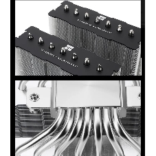 Кулер Thermalright Phantom Spirit 120 SE ARGb Soc-AM5/AM4/1151/1200/1700 черный 4-pin 25.6dB Al+Cu 765gr Ret (PS120-SE-ARGb)