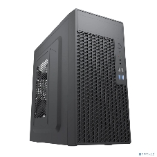 Компьютерный корпус с блоком питания Foxline 450Вт./Case Forza mATX, 450W, 2xUSB 2.0+2xUSB 3.0, Black, w/o FAN, 8 см fan PSU, power cord