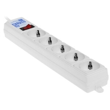 Сетевой фильтр Powercube SPG-B-15-WHITE 5 м, 5 розеток, белый, коробка