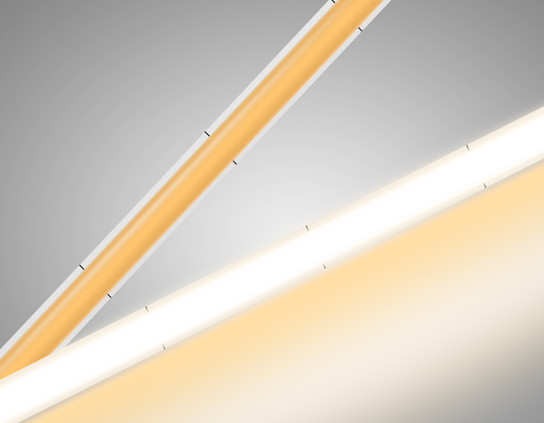 Светодиодная лента Ambrella light GS4611 COB 400Led/10W m/ 24V IP20 3000K/ 5m*5mm*2.1mm (2 конт.)
