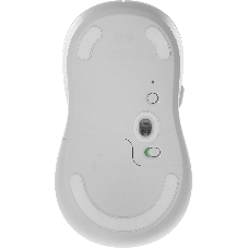 Мышь беспроводная Logitech Signature M650 L белый, 4000 dpi, радиоканал, Bluetooth, USB, кнопки - 5