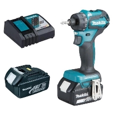 Дрель-шуруповерт Makita DDF083RFE, 18 В, 3 Ач, 40 Нм, бесщеточный