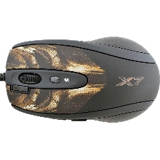 Мышь проводная A4Tech XL-750BH черный, 3600 dpi, USB, кнопки - 7